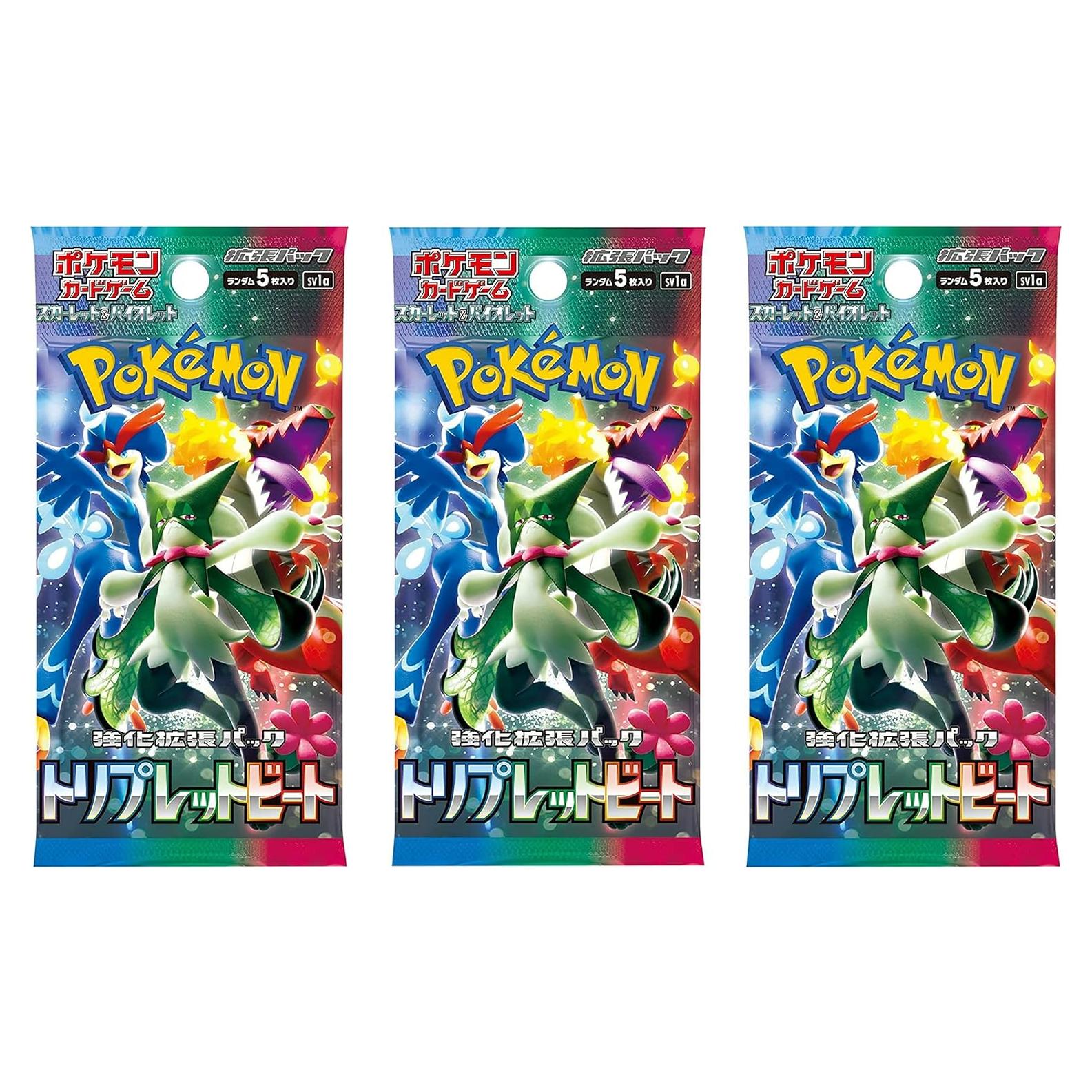 Juego de Cartas Pokémon TCG Japonés Escarlata y Púrpura SV1a