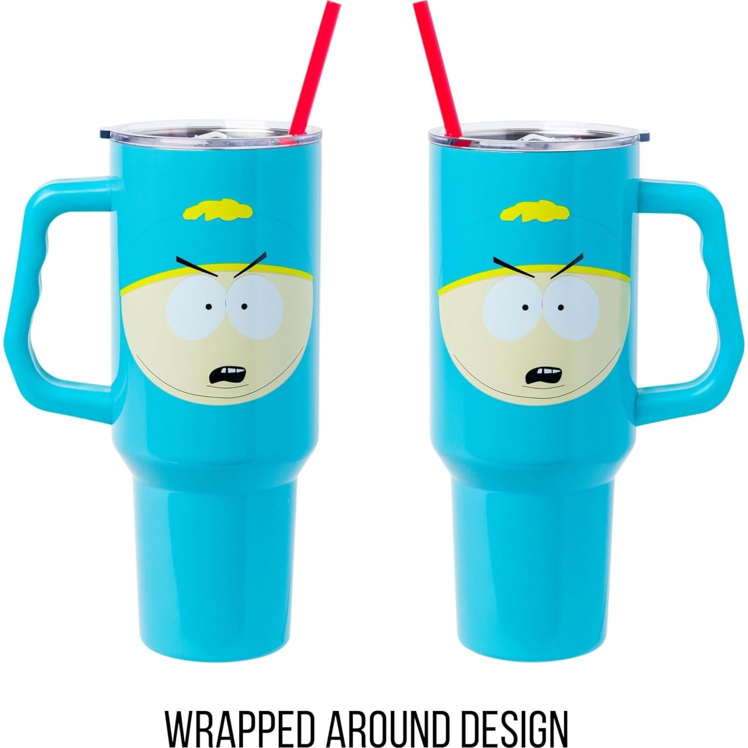 Vaso Acero Inoxidable Silver Buffalo Cartman 1.18L Asa