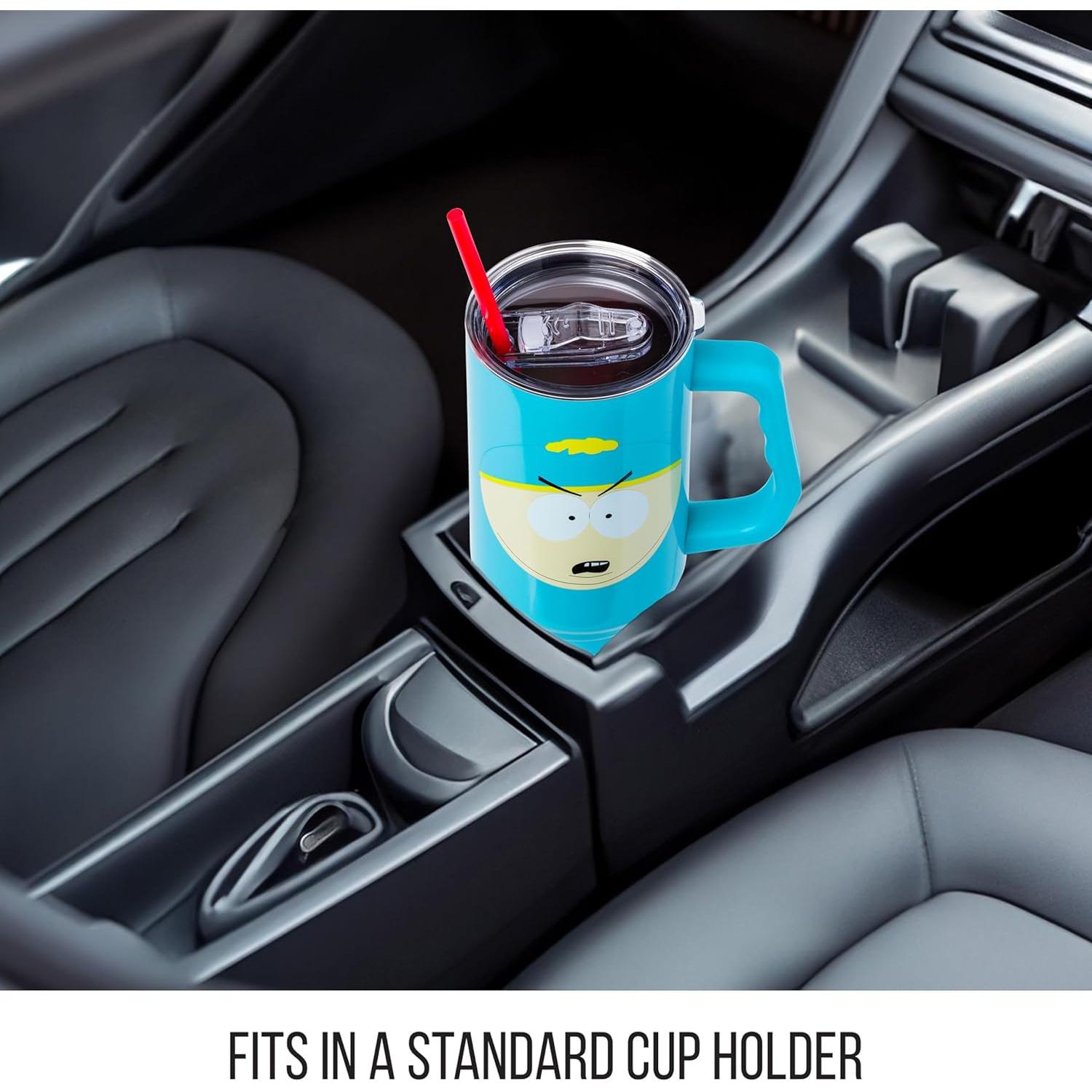 Vaso Acero Inoxidable Silver Buffalo Cartman 1.18L Asa