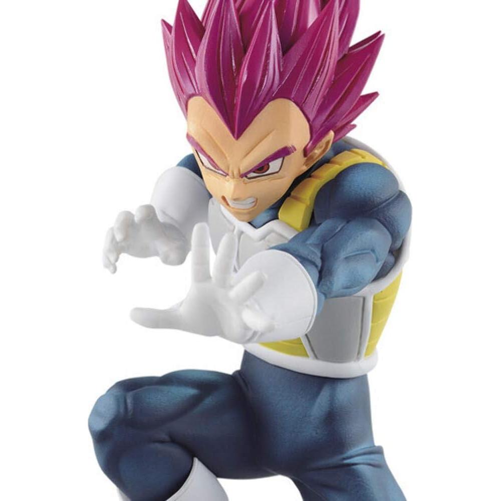 Figura Vegeta Super Saiyan God Banpresto 20 cm DRAGON BALL