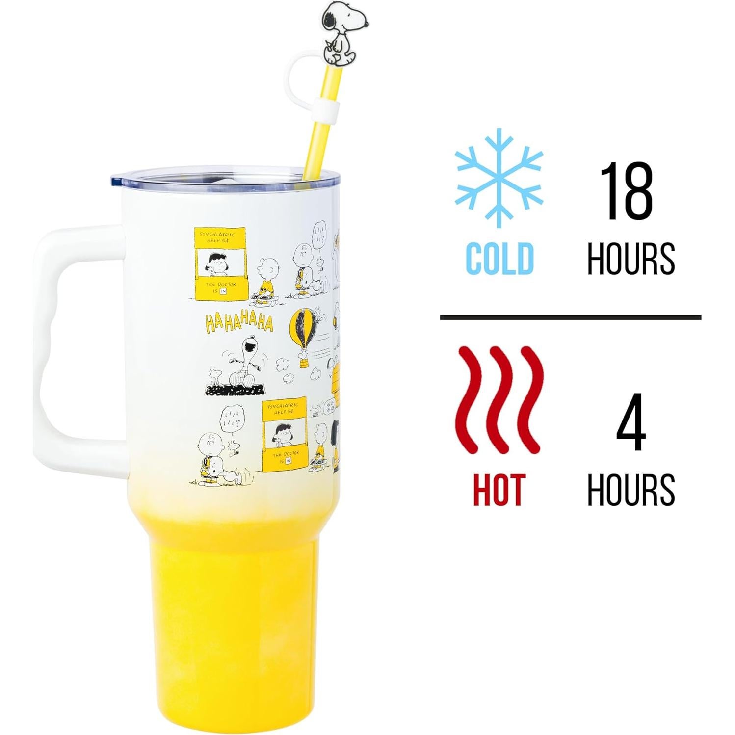 Vaso Acero Inoxidable Silver Buffalo Cacahuetes 1.18L