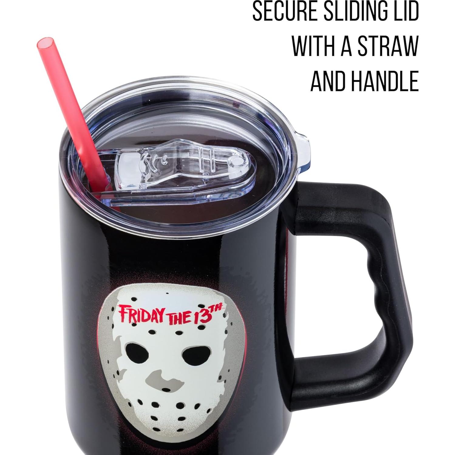 Vaso Acero Inoxidable Silver Buffalo Jason Voorhees 1.18L