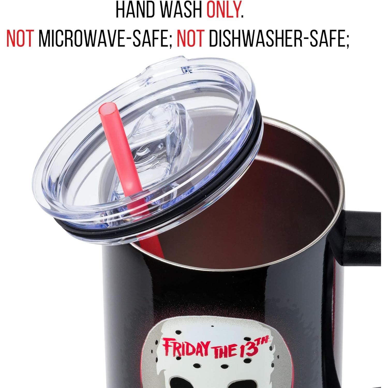 Vaso Acero Inoxidable Silver Buffalo Jason Voorhees 1.18L