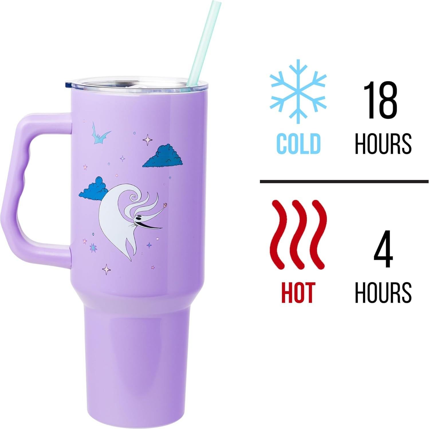 Vaso Acero Inoxidable Silver Buffalo Jack Skellington 1.18L