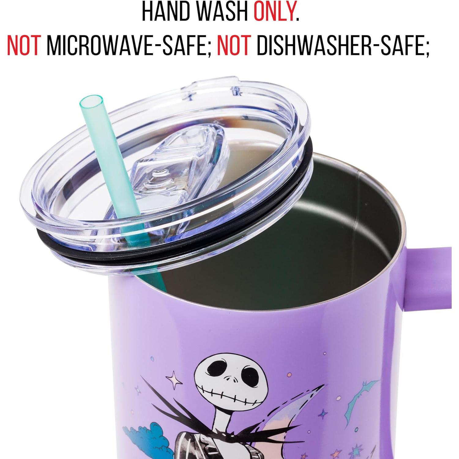 Vaso Acero Inoxidable Silver Buffalo Jack Skellington 1.18L