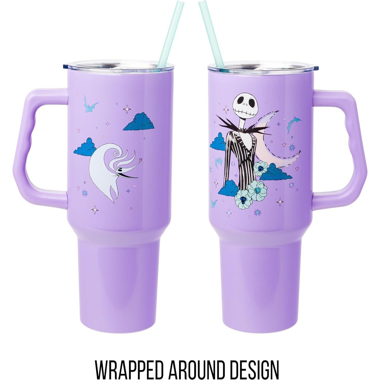 Vaso Acero Inoxidable Silver Buffalo Jack Skellington 1.18L