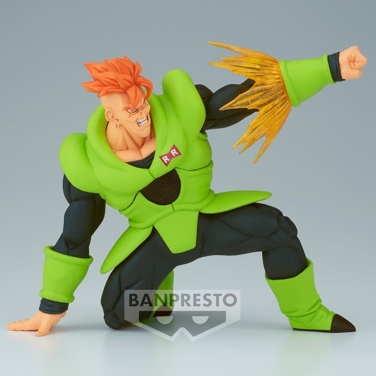 Figura de PVC Banpresto Dragon Ball Z Androide 16 11cm