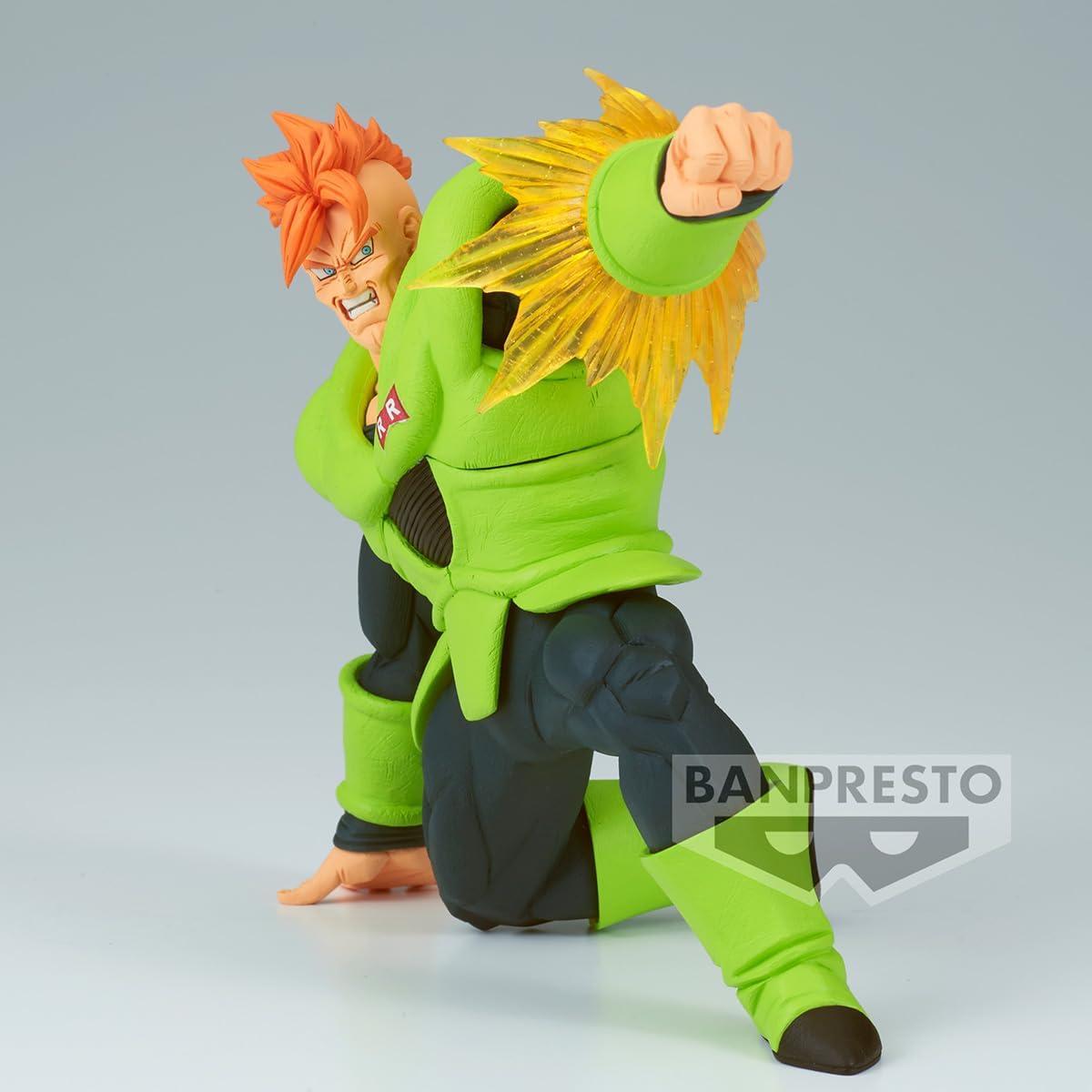 Figura de PVC Banpresto Dragon Ball Z Androide 16 11cm