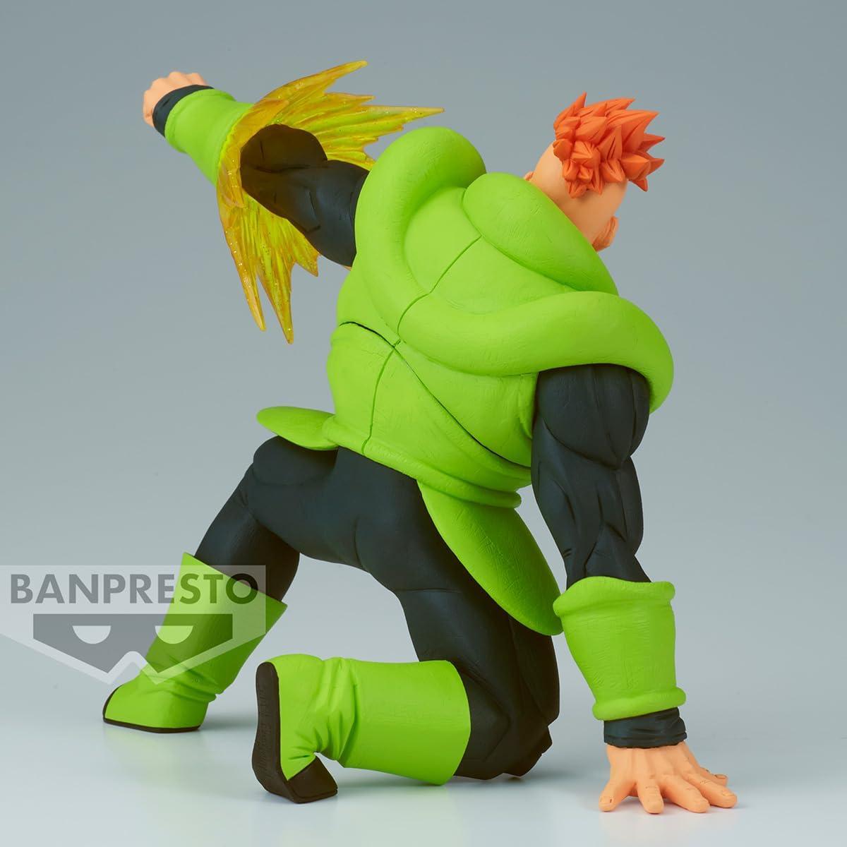 Figura de PVC Banpresto Dragon Ball Z Androide 16 11cm