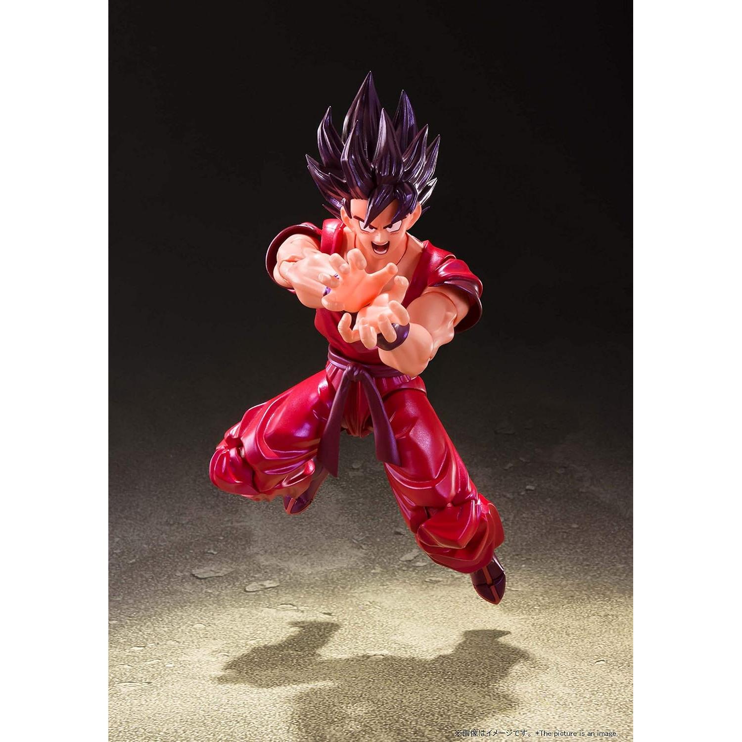 Figura de Acción Son Goku Kaioh-ken Bandai S.H. Figuarts 15 cm