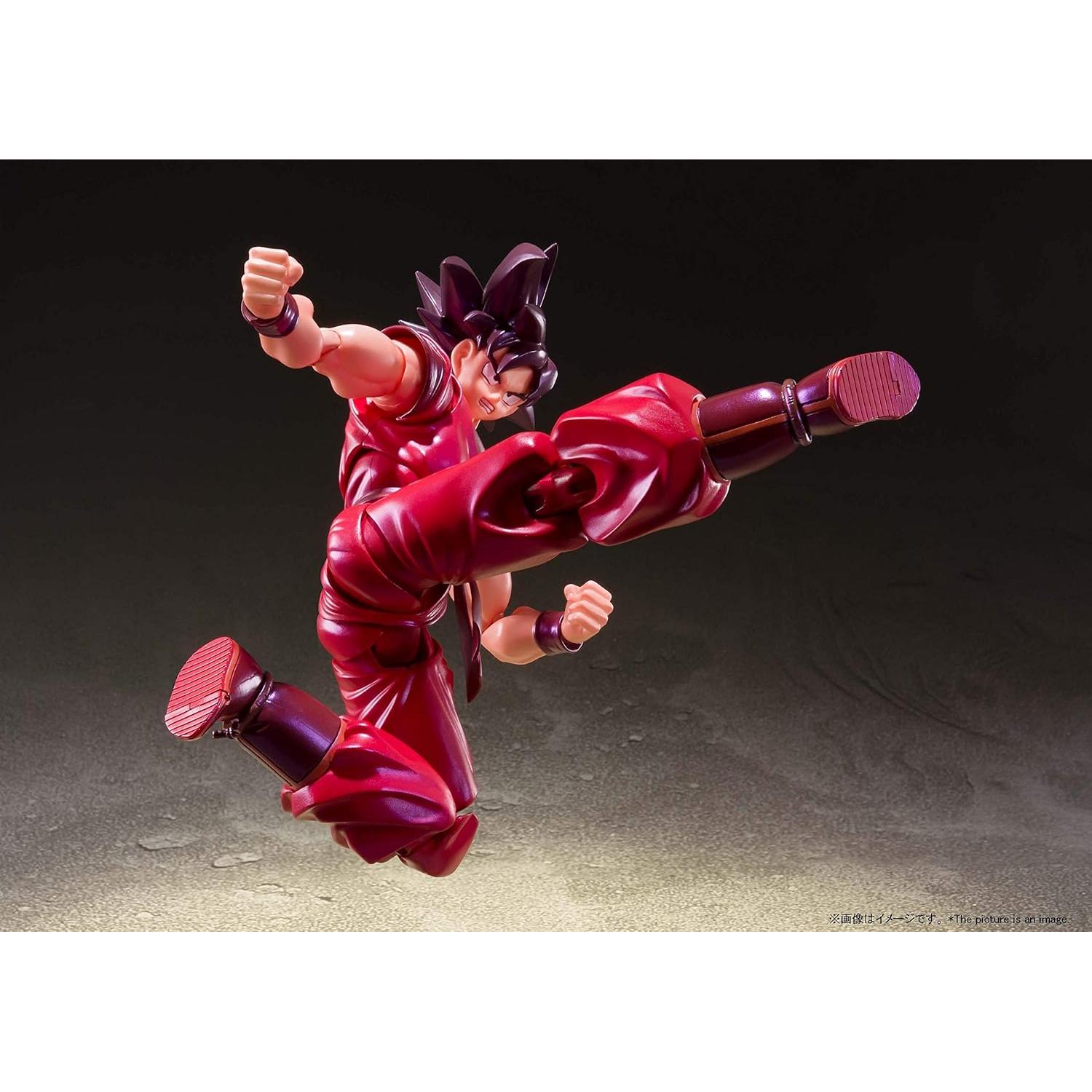 Figura de Acción Son Goku Kaioh-ken Bandai S.H. Figuarts 15 cm