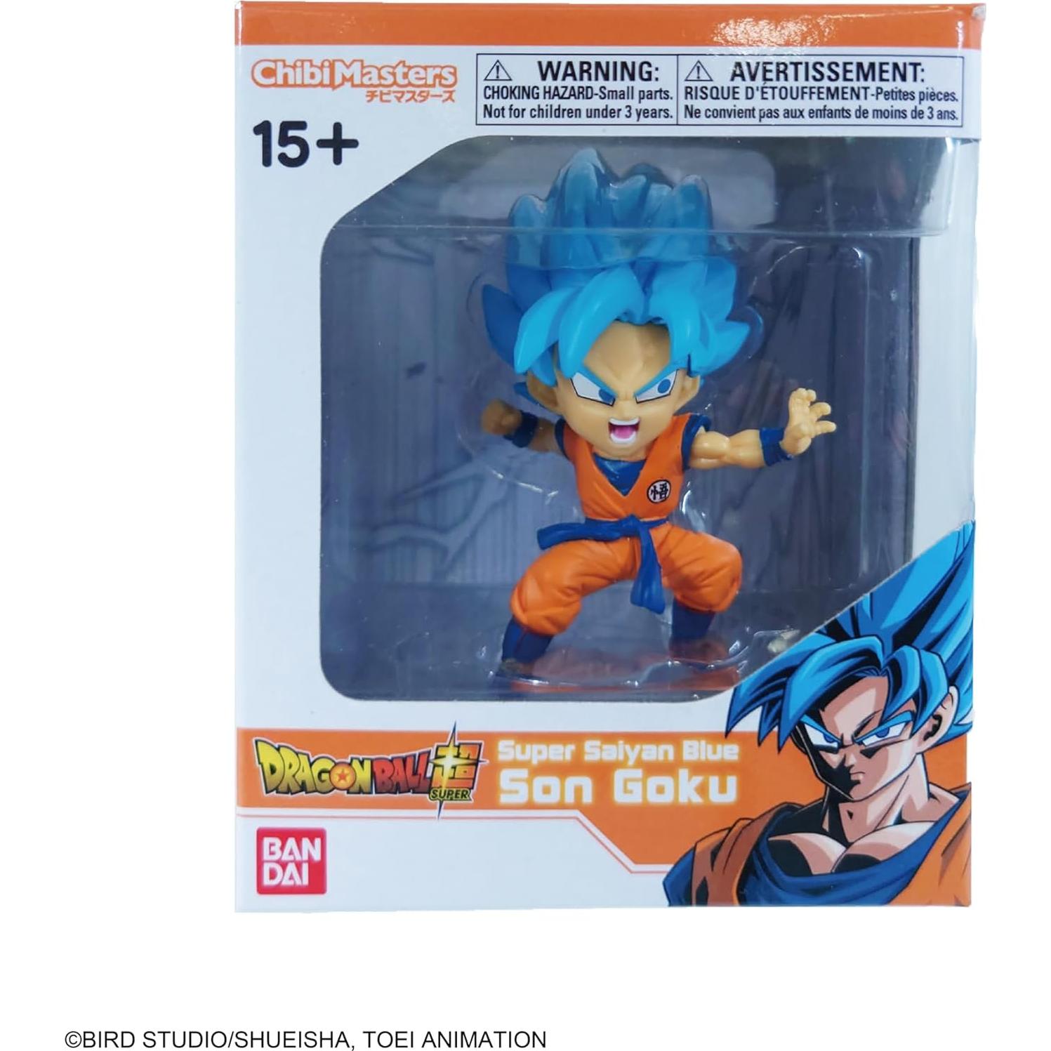 Figura Chibi Masters Dragon Ball Super Goku SS Blue 8cm