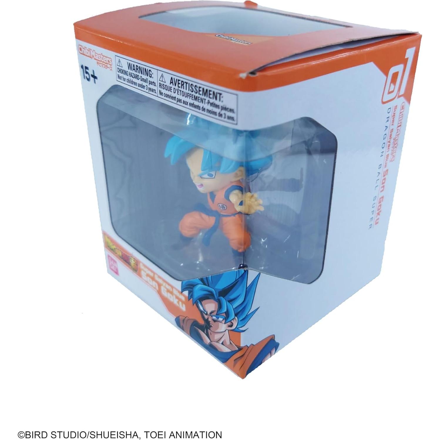Figura Chibi Masters Dragon Ball Super Goku SS Blue 8cm
