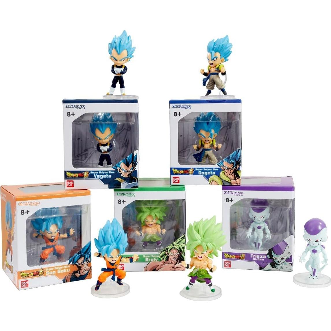 Figura Chibi Masters Dragon Ball Super Goku SS Blue 8cm