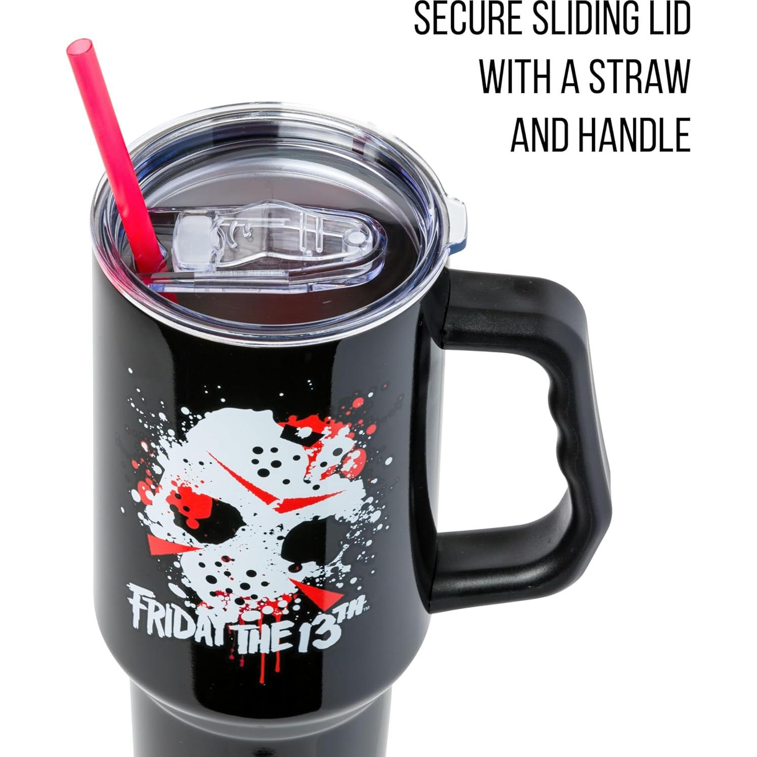 Vaso Acero Inoxidable Silver Buffalo 1.18L Viernes 13