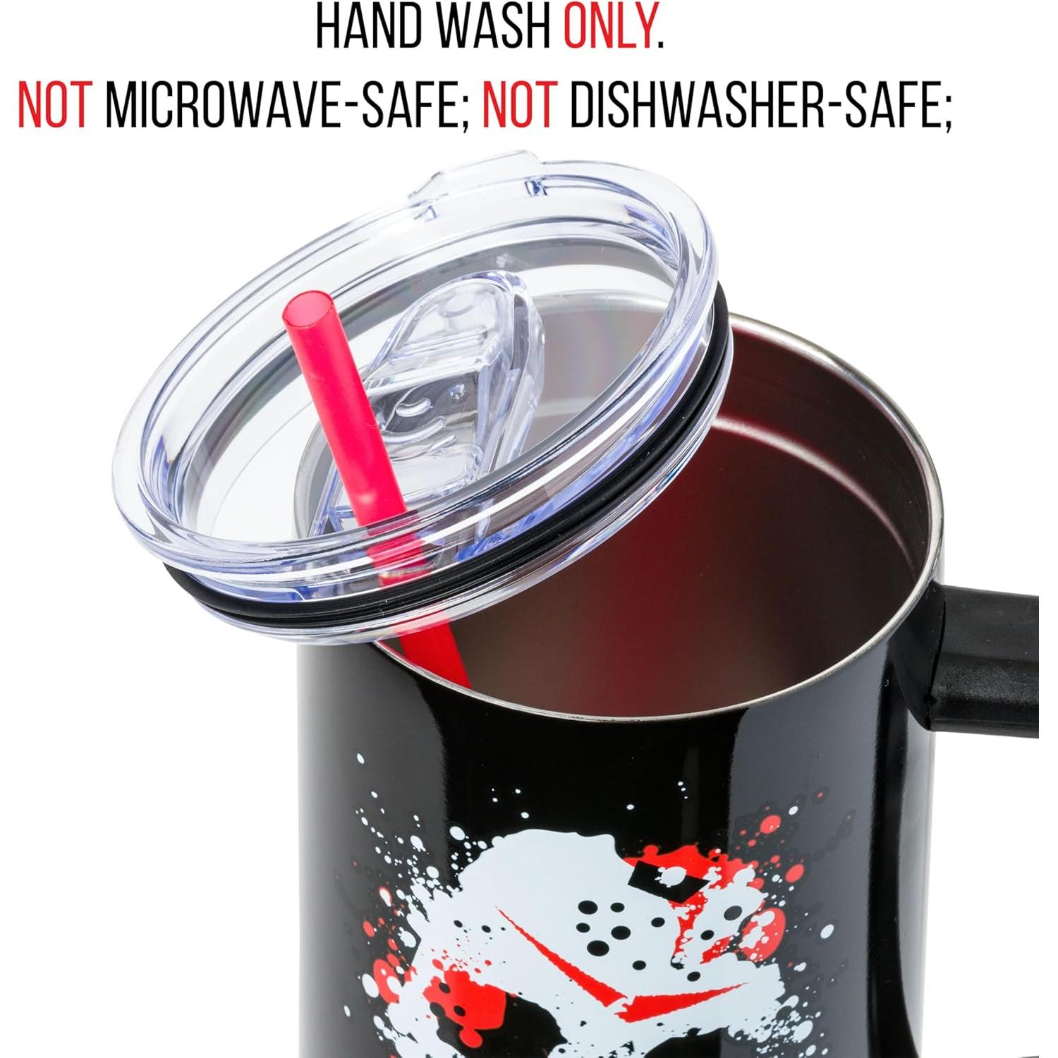 Vaso Acero Inoxidable Silver Buffalo 1.18L Viernes 13