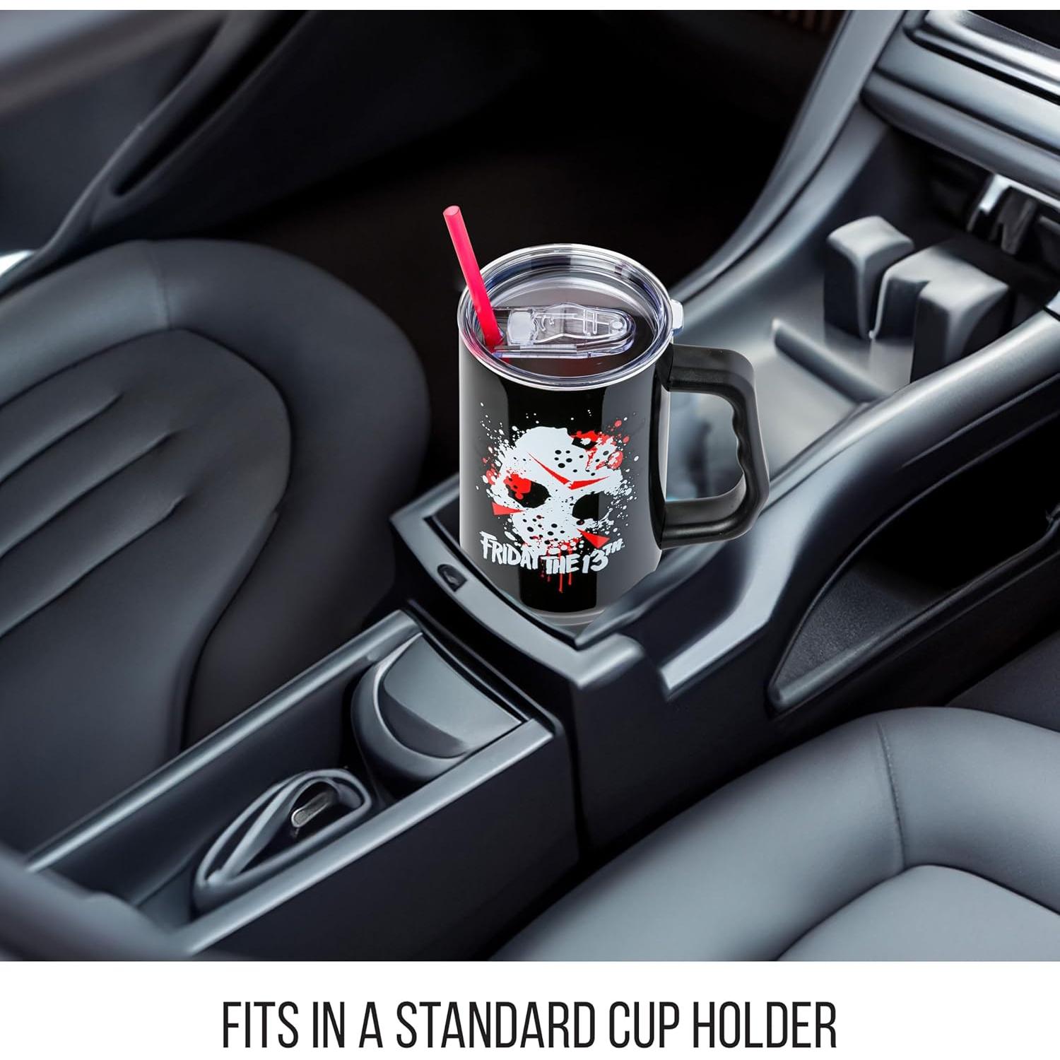 Vaso Acero Inoxidable Silver Buffalo 1.18L Viernes 13