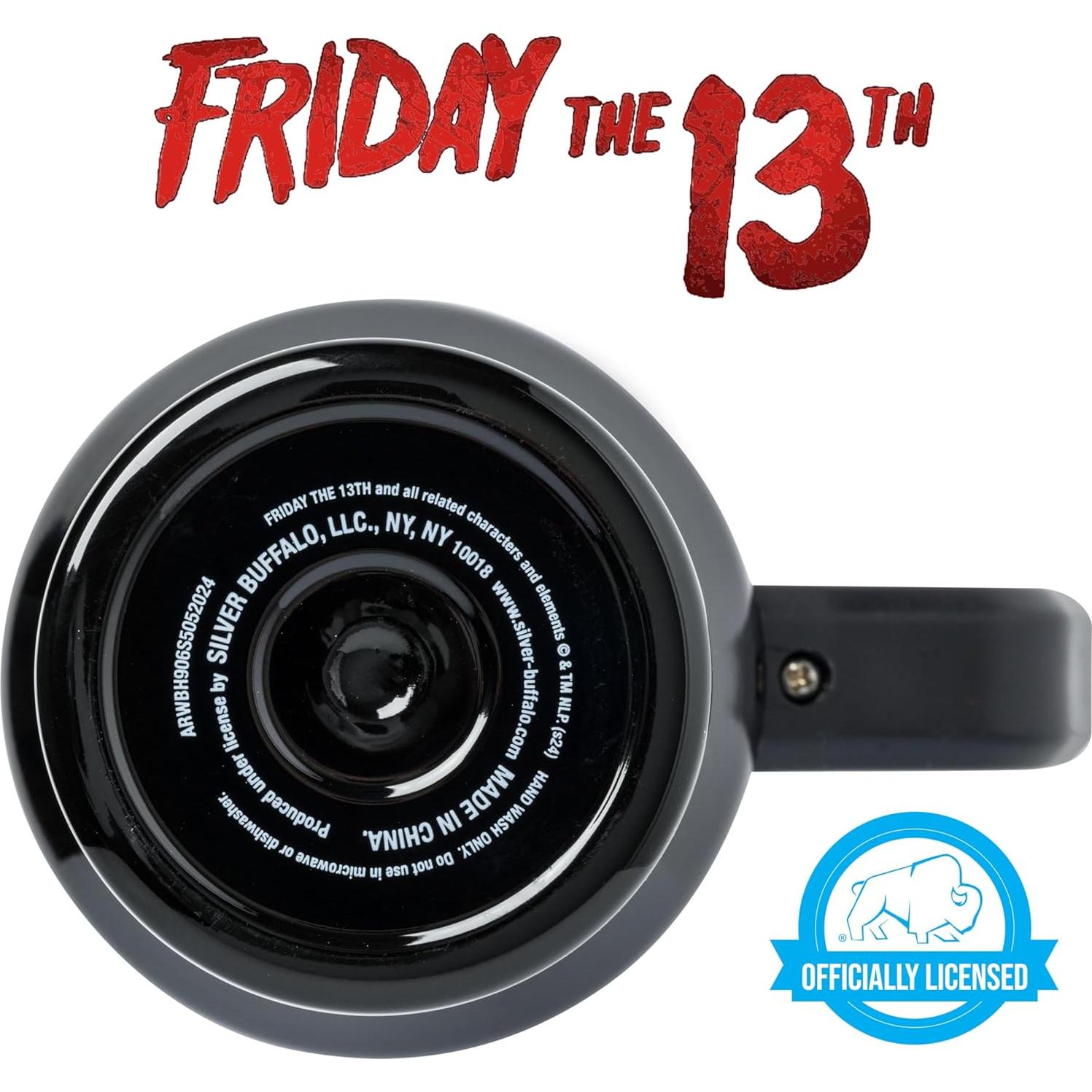 Vaso Acero Inoxidable Silver Buffalo 1.18L Viernes 13