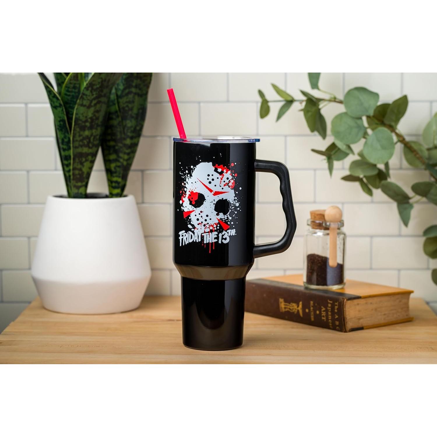 Vaso Acero Inoxidable Silver Buffalo 1.18L Viernes 13