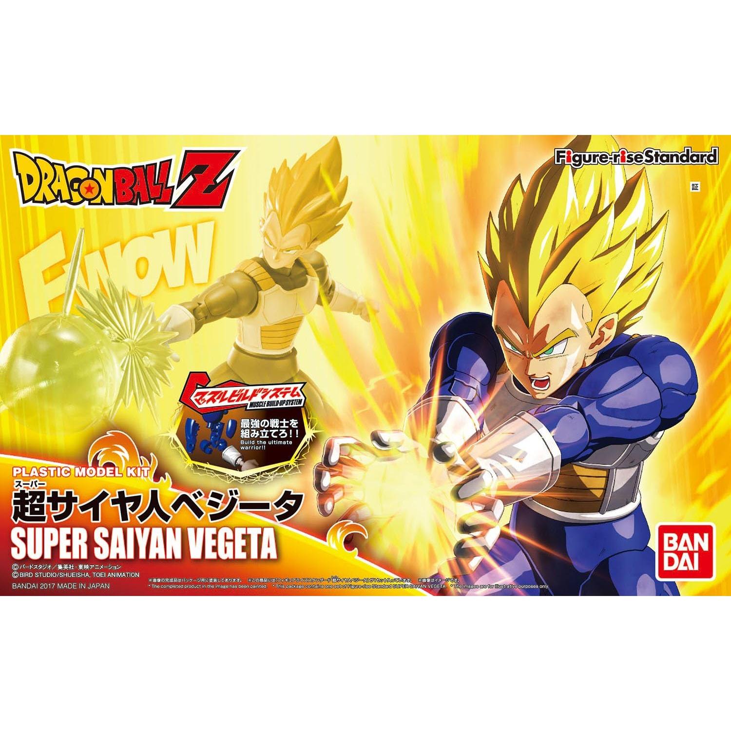 Figura-Rise Estándar Super Saiyan Vegeta Bandai 30x19x7.5cm