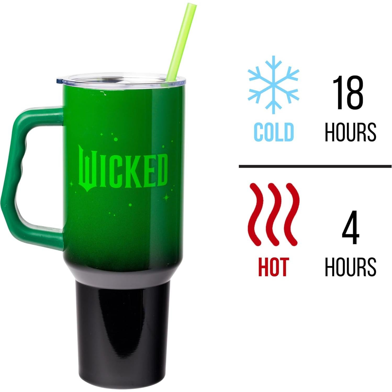 Taza Acero Inoxidable Silver Buffalo Elphaba 1.18L Ombre