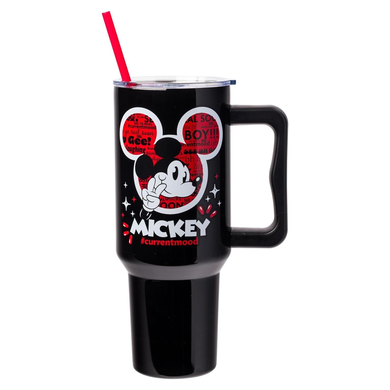 Vaso Acero Inoxidable Silver Buffalo Mickey Mouse 1,18L