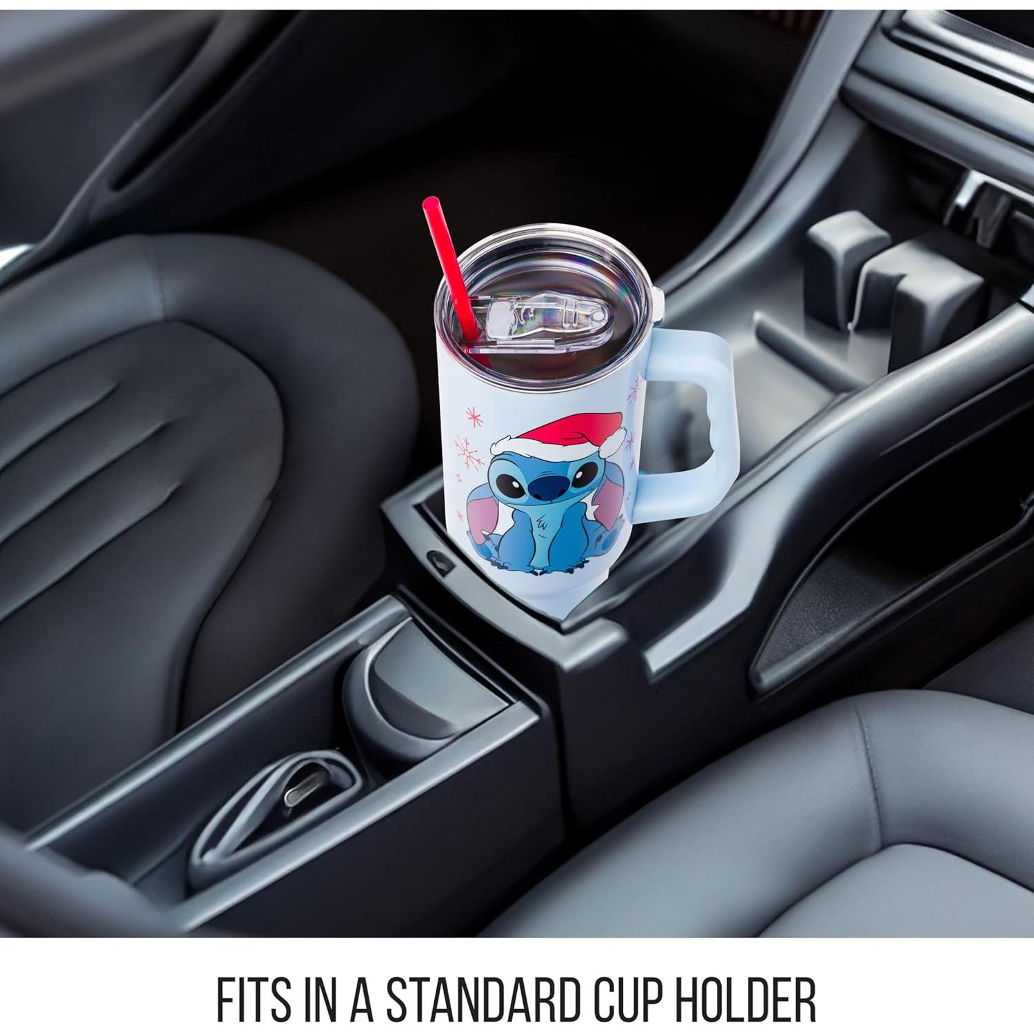 Vaso Acero Inoxidable Silver Buffalo Lilo y Stitch 1.18L