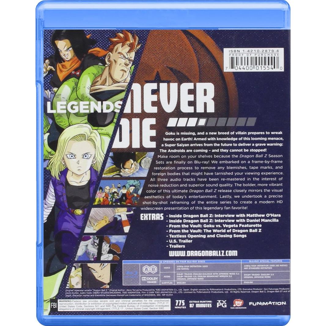 Dragon Ball Z Temporada 4 Blu-ray Remasterizado 12h 35m