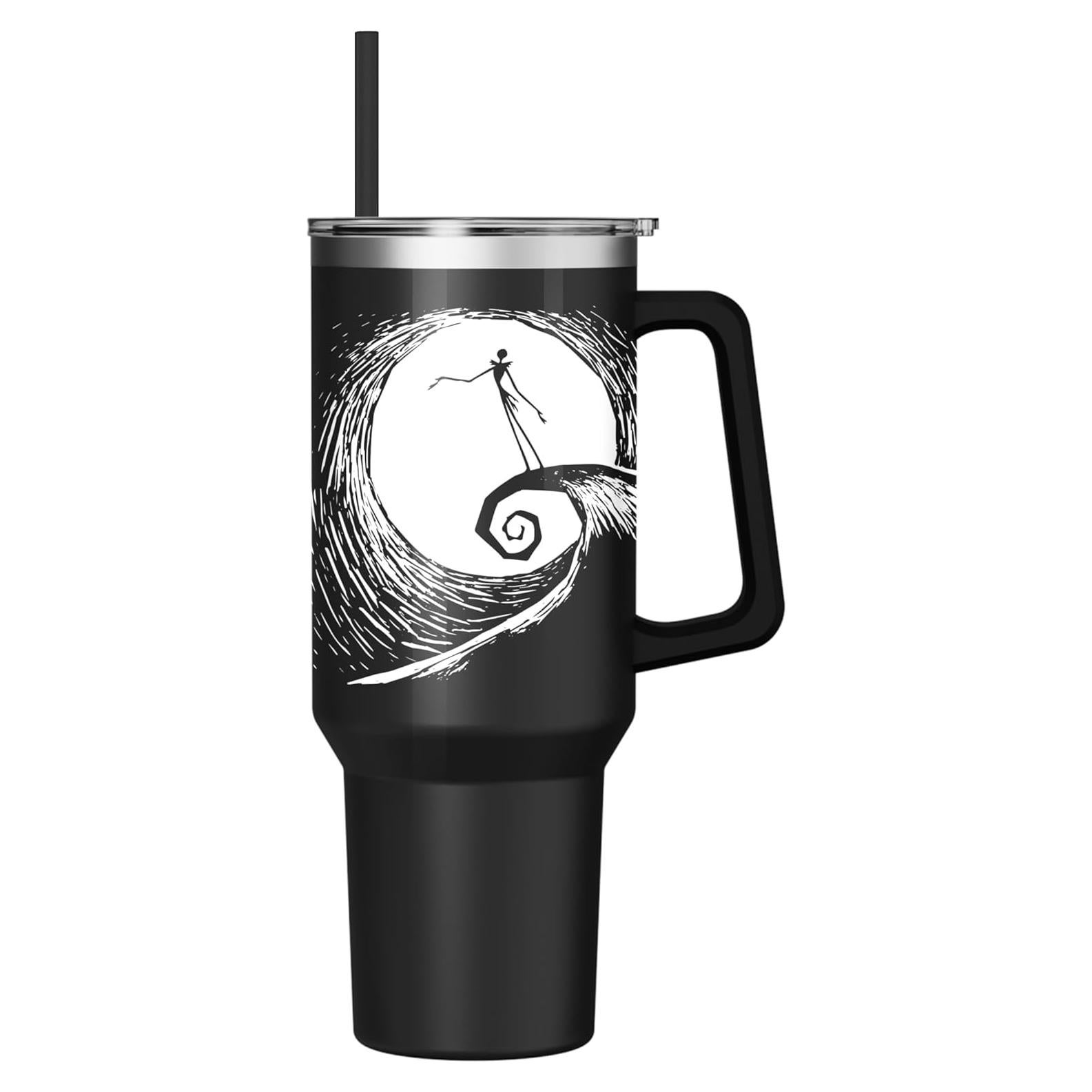 Vaso Acero Inoxidable Silver Buffalo 1.18 L Jack Skellington