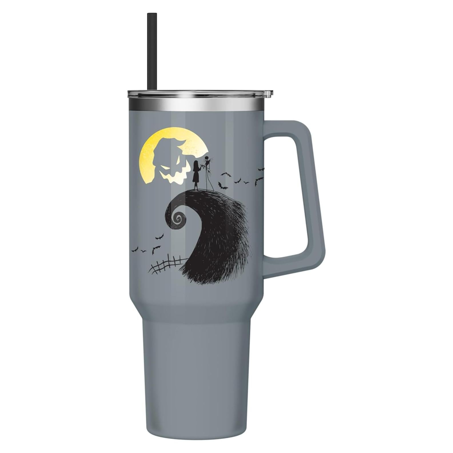 Vaso Acero Inoxidable Silver Buffalo Jack Skellington 1.18L