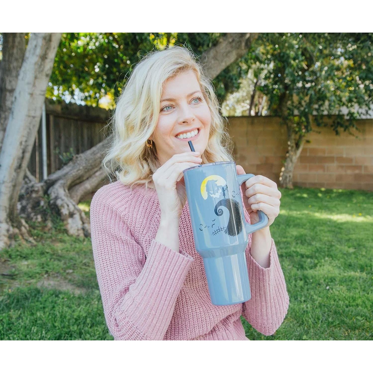 Vaso Acero Inoxidable Silver Buffalo Jack Skellington 1.18L