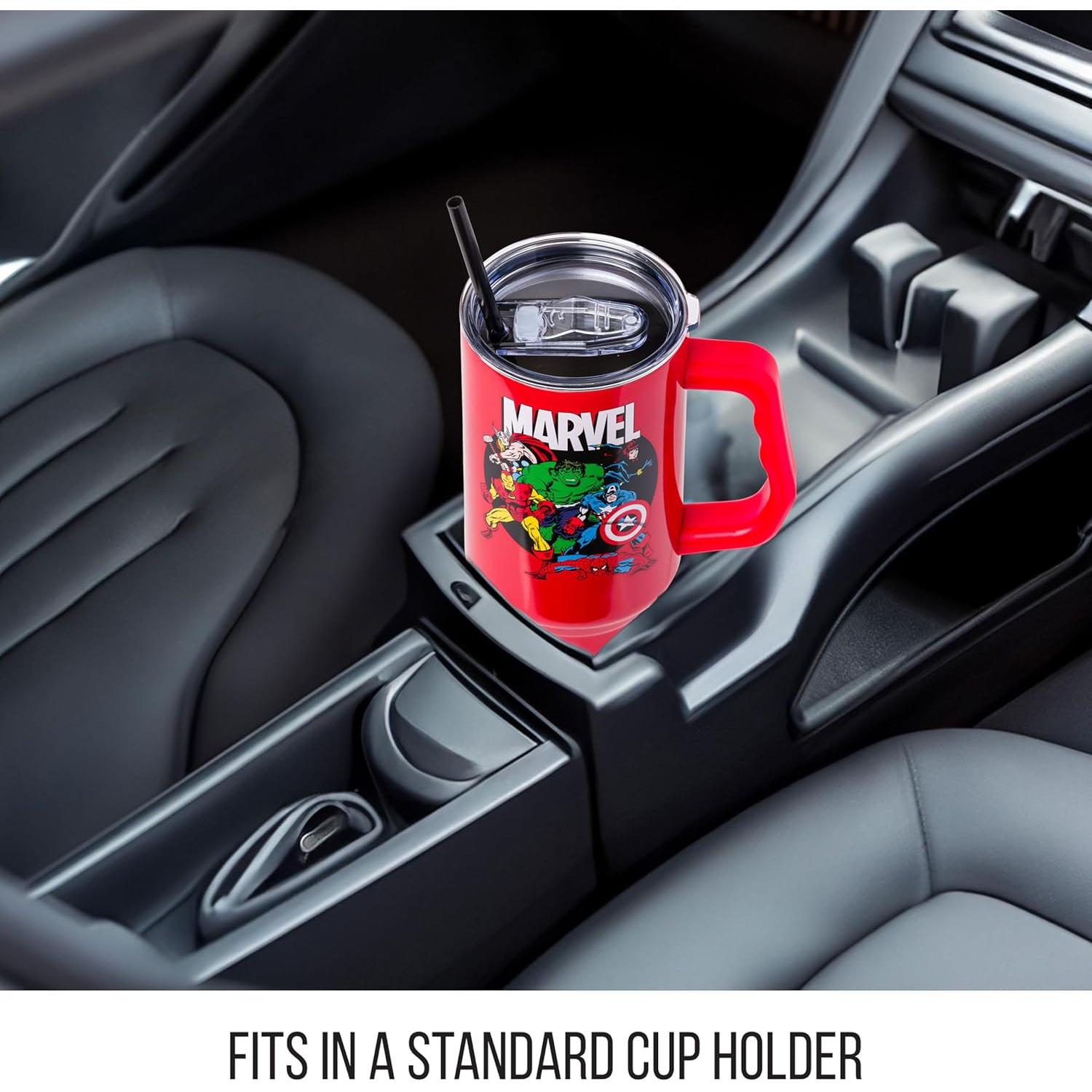 Vaso Acero Inoxidable Silver Buffalo Avengers 1.18L con Asa