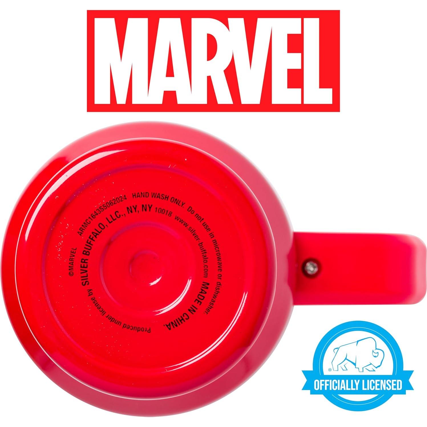 Vaso Acero Inoxidable Silver Buffalo Avengers 1.18L con Asa