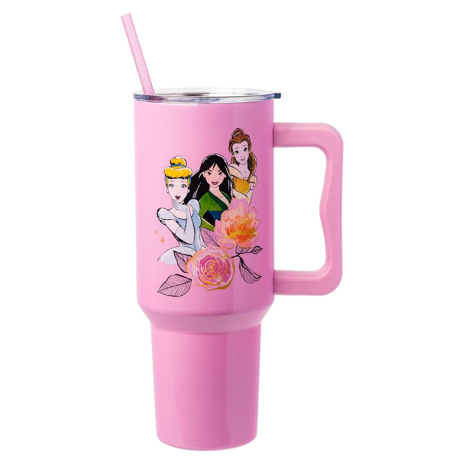 Vaso Acero Inoxidable Silver Buffalo Princesas Disney 1.18L