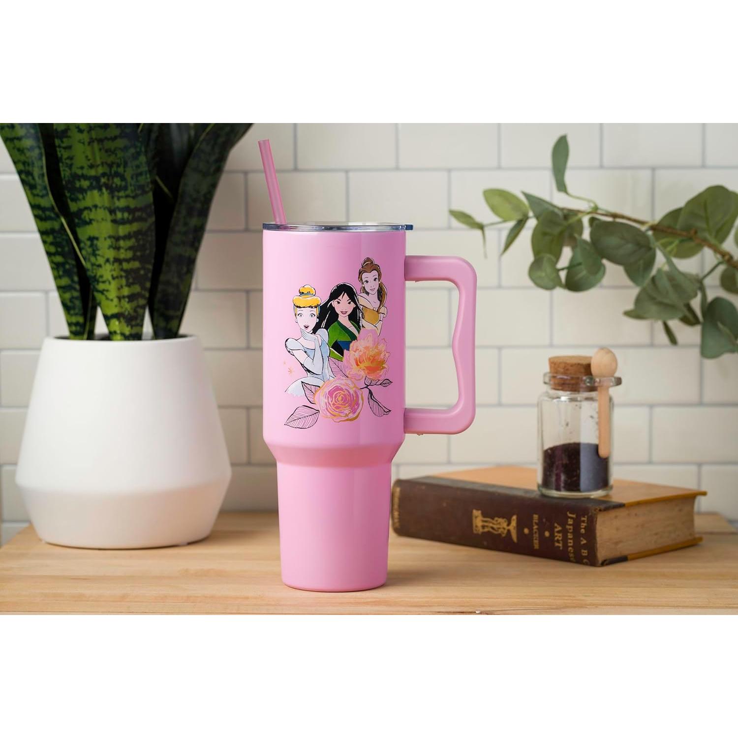 Vaso Acero Inoxidable Silver Buffalo Princesas Disney 1.18L