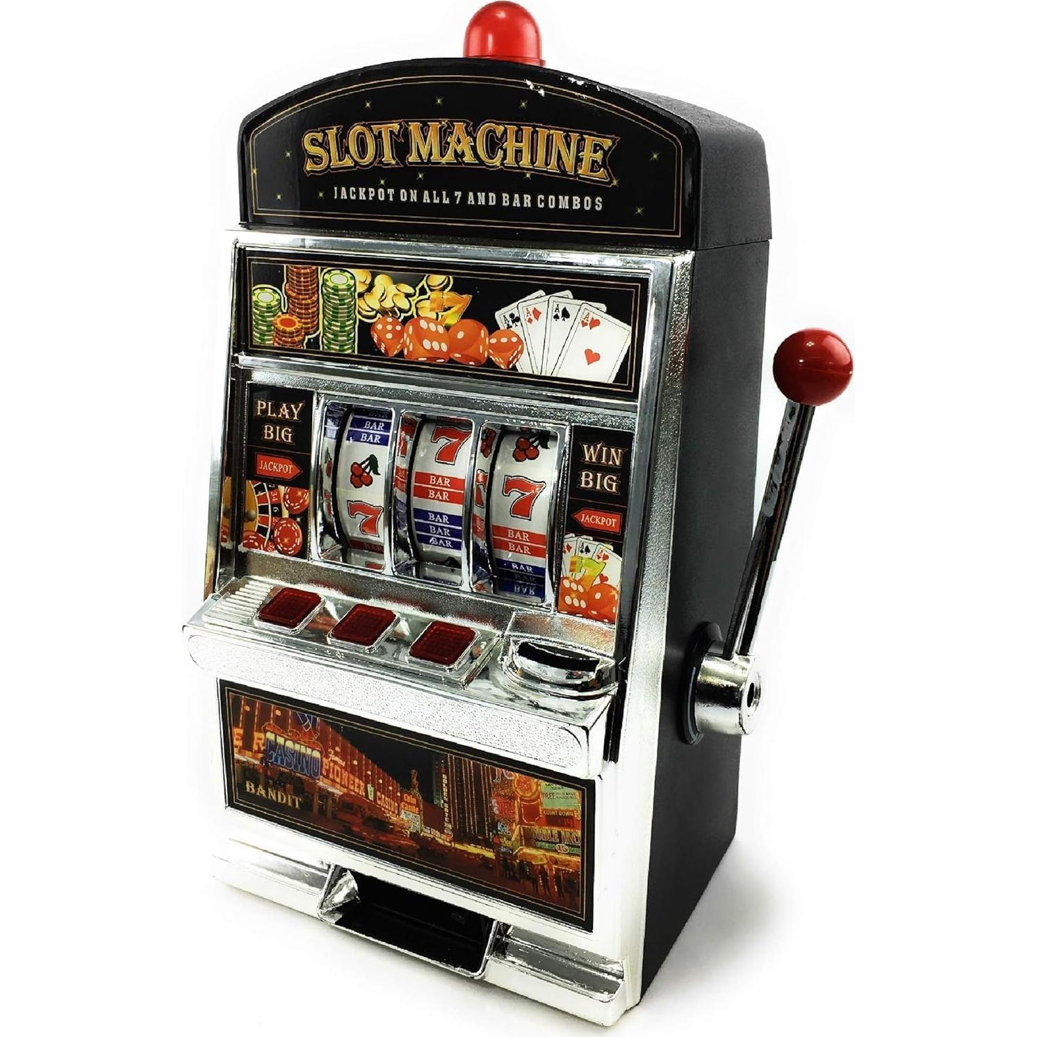 Banco de Monedas Matty's Toy Stop Tragamonedas 7's 1.57 kg