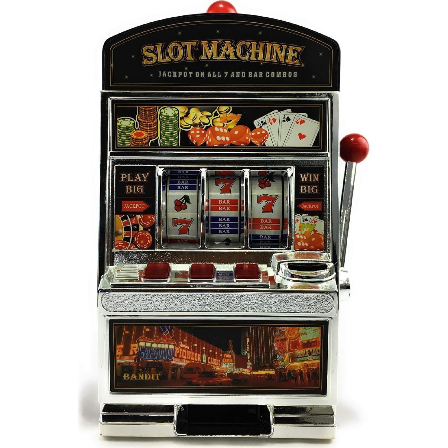 Banco de Monedas Matty's Toy Stop Tragamonedas 7's 1.57 kg