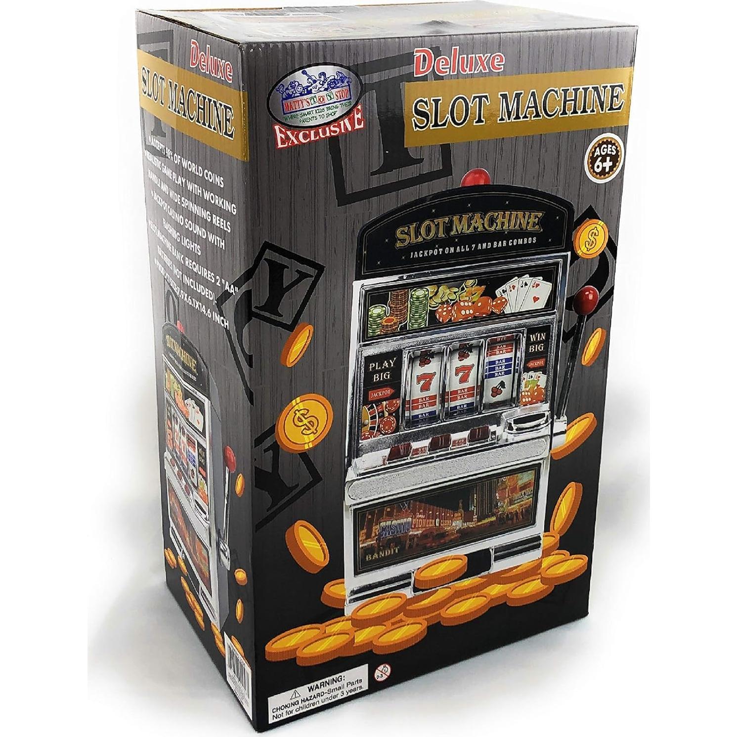 Banco de Monedas Matty's Toy Stop Tragamonedas 7's 1.57 kg