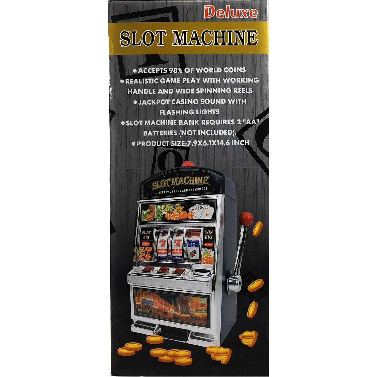 Banco de Monedas Matty's Toy Stop Tragamonedas 7's 1.57 kg