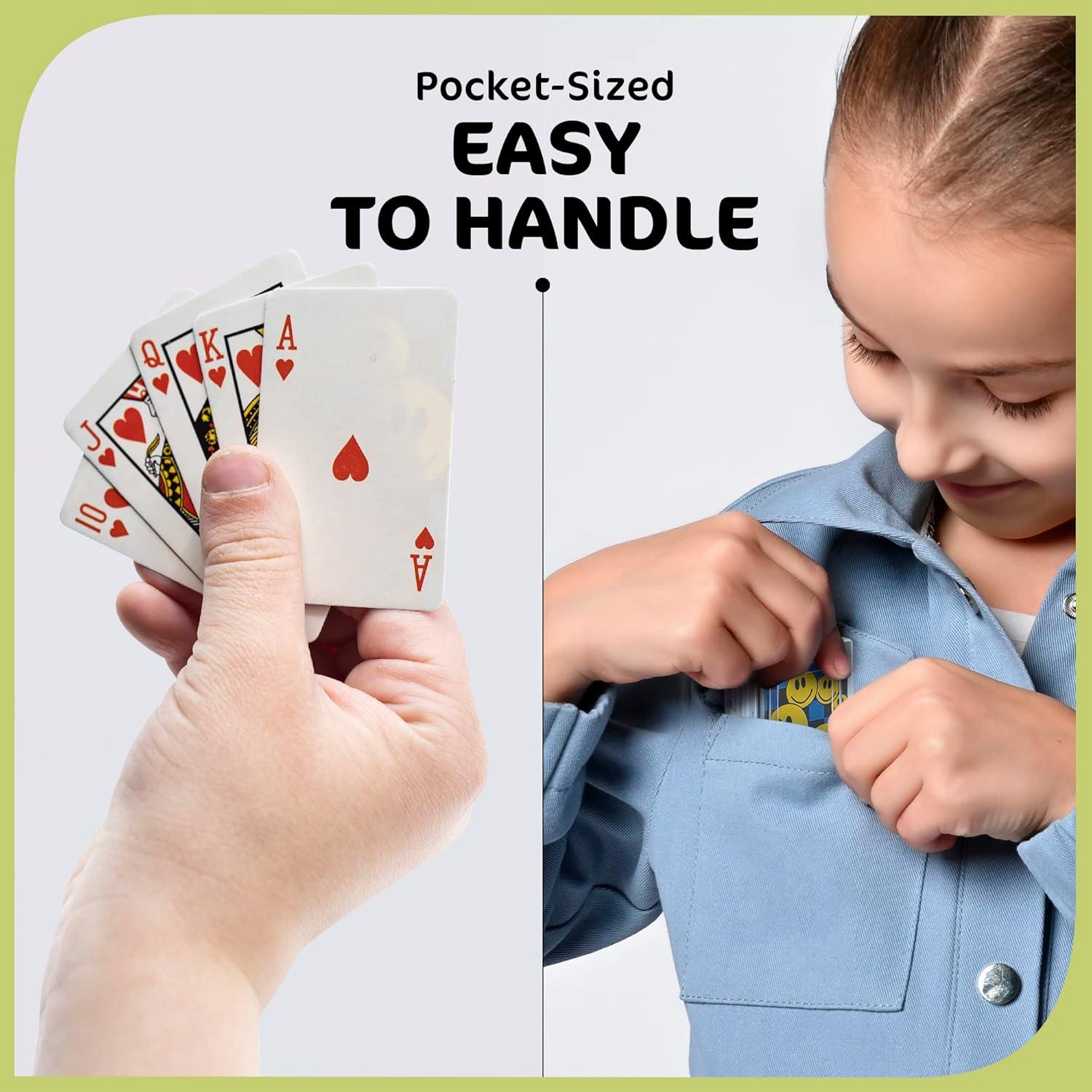 Mini Barajas de Juego Srenta - 24 Paquetes para Niños