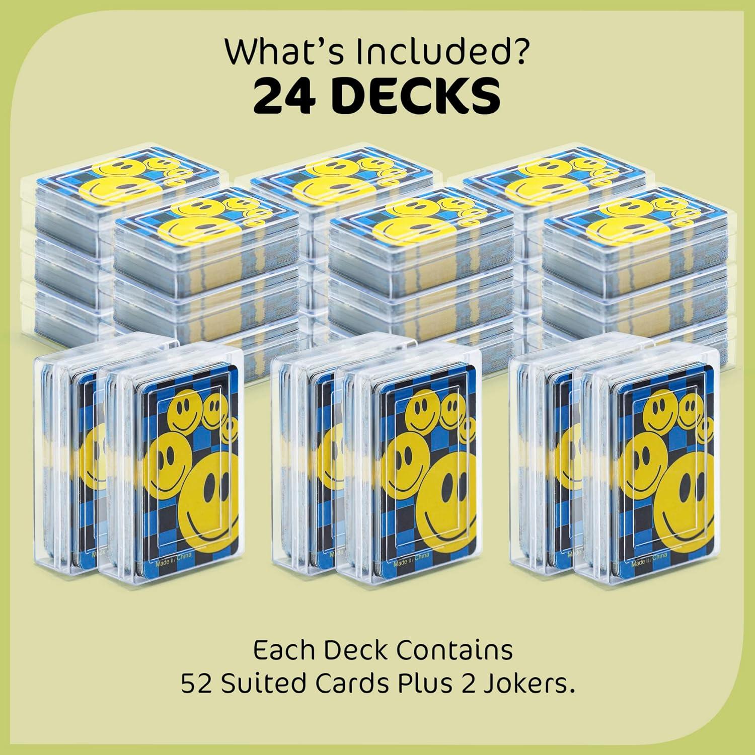 Mini Barajas de Juego Srenta - 24 Paquetes para Niños