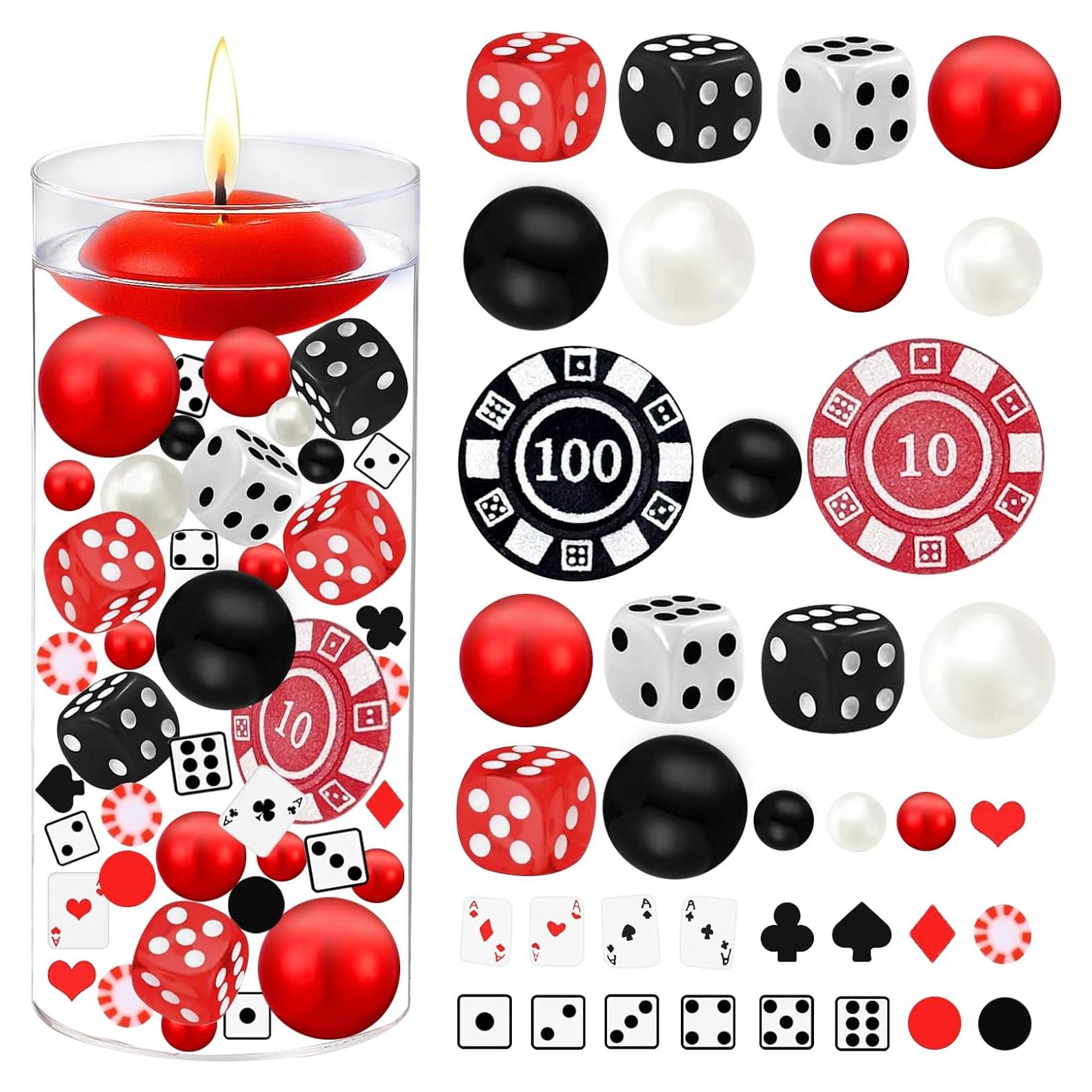 Relleno de Jarrón con Tema de Casino FEICUIBEXI 414 Pcs