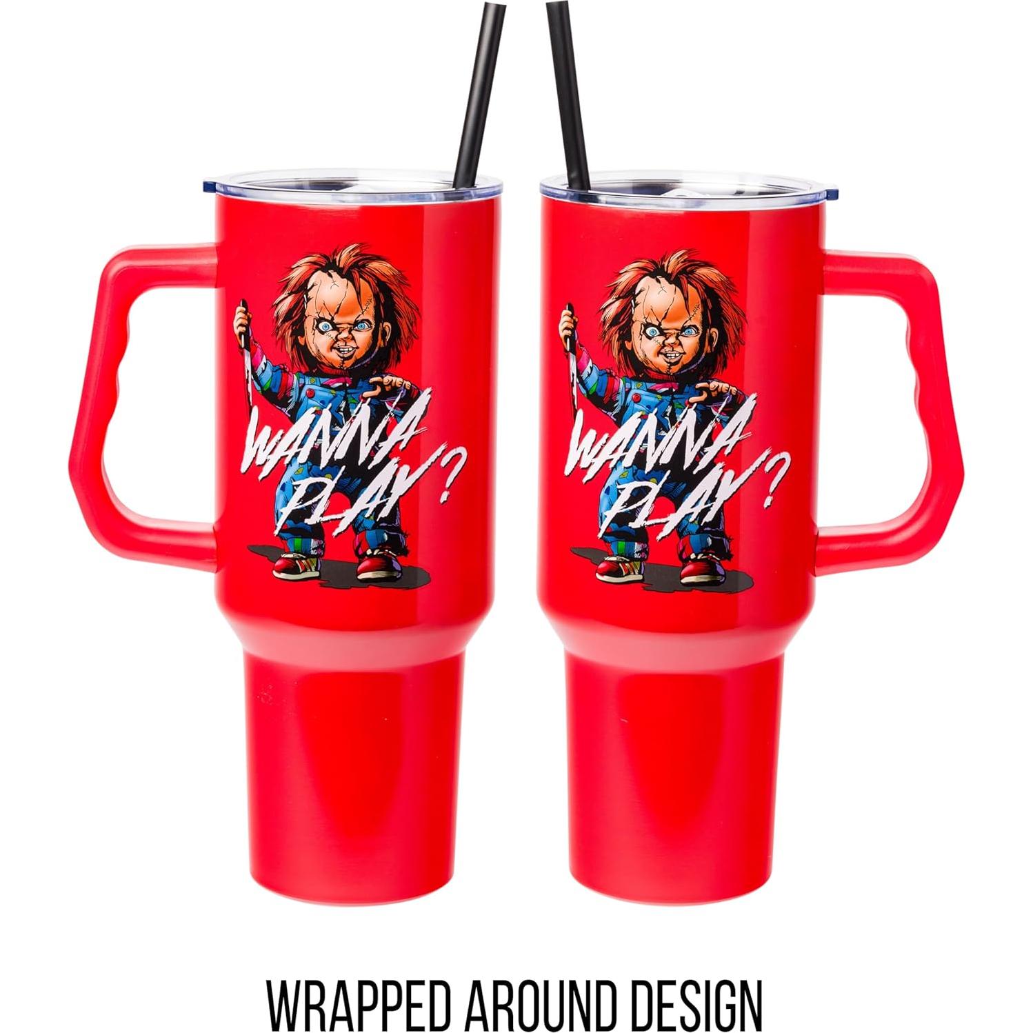 Vaso Acero Inoxidable Silver Buffalo Chucky 1.18L con Asa