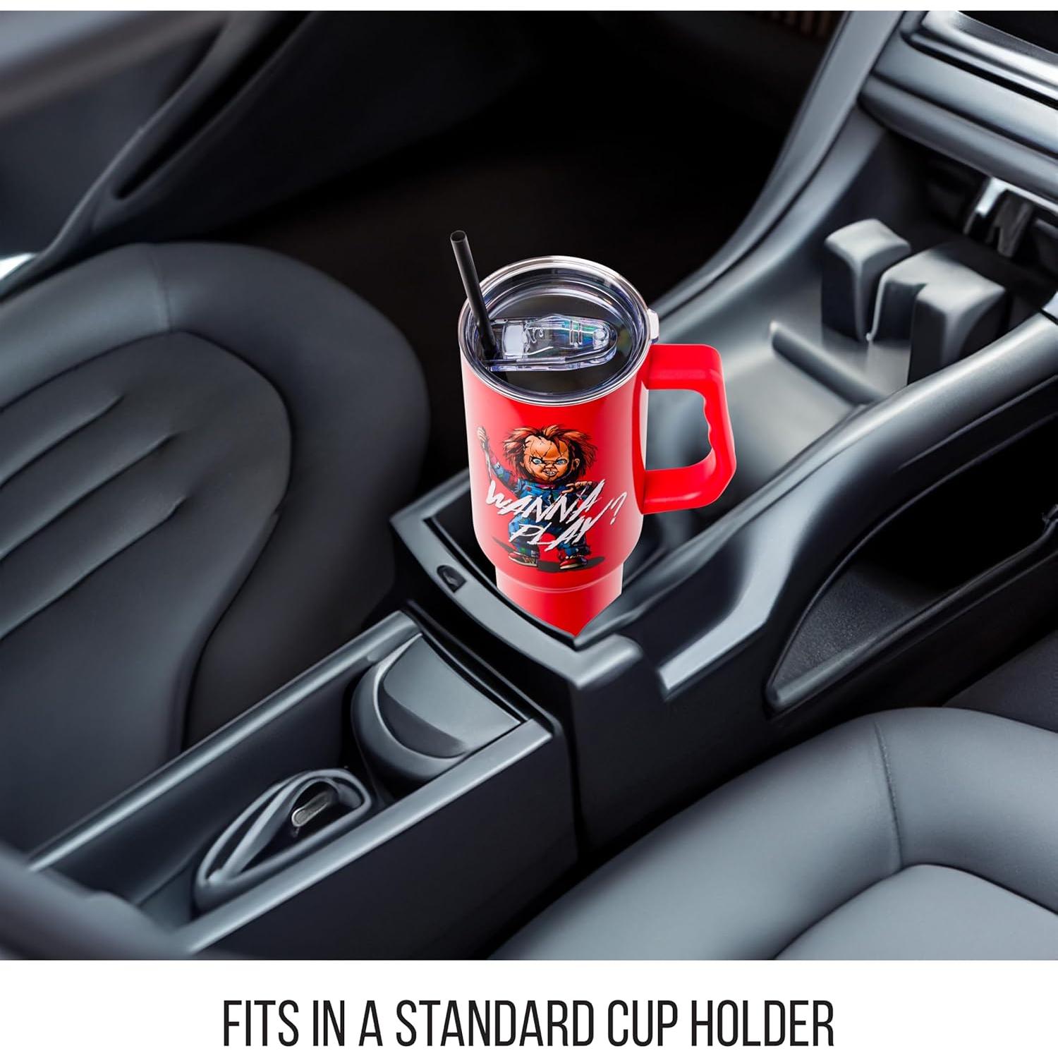 Vaso Acero Inoxidable Silver Buffalo Chucky 1.18L con Asa