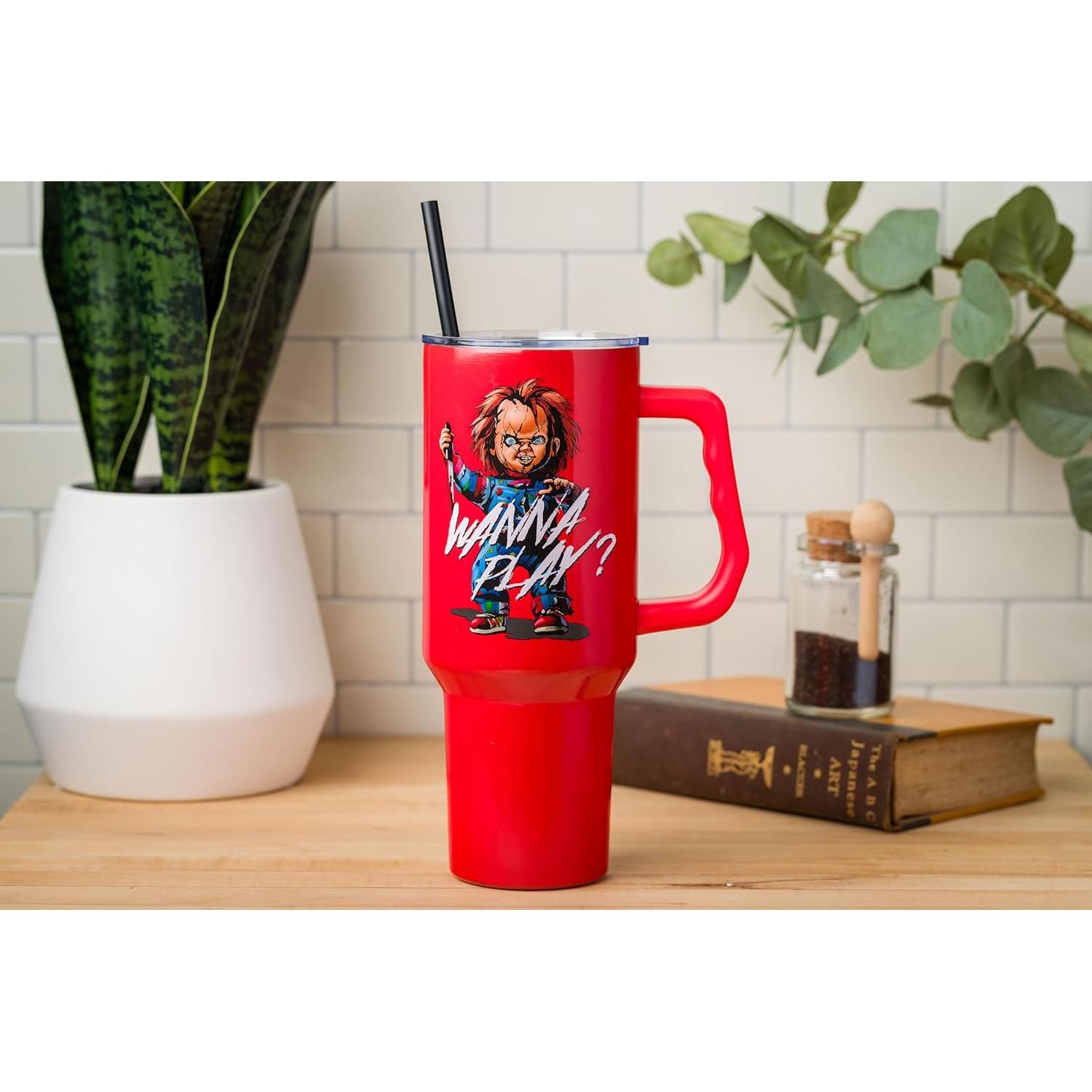 Vaso Acero Inoxidable Silver Buffalo Chucky 1.18L con Asa