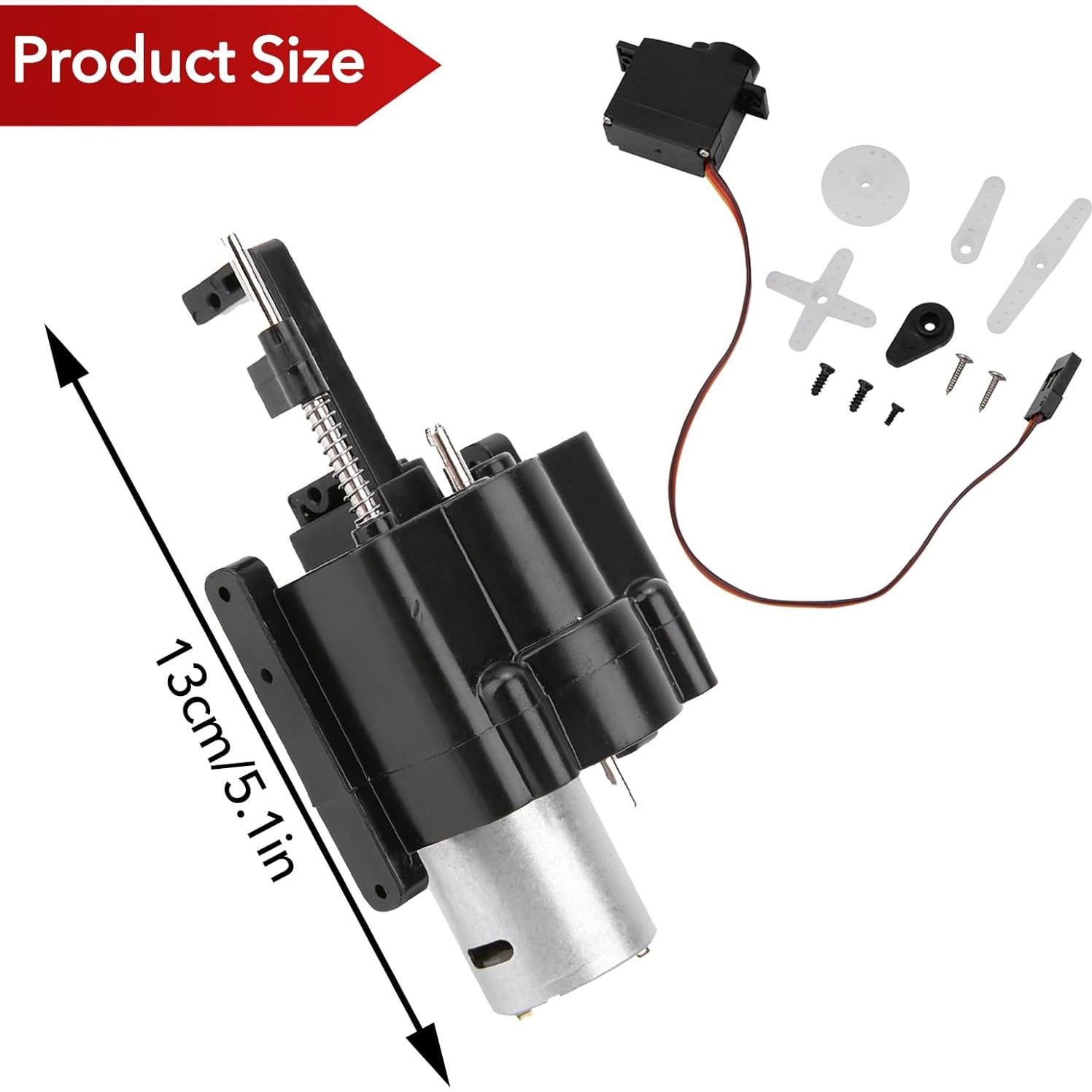 Kit de Mejora Motor RC WPL C24 - Transmisión 2 Velocidades