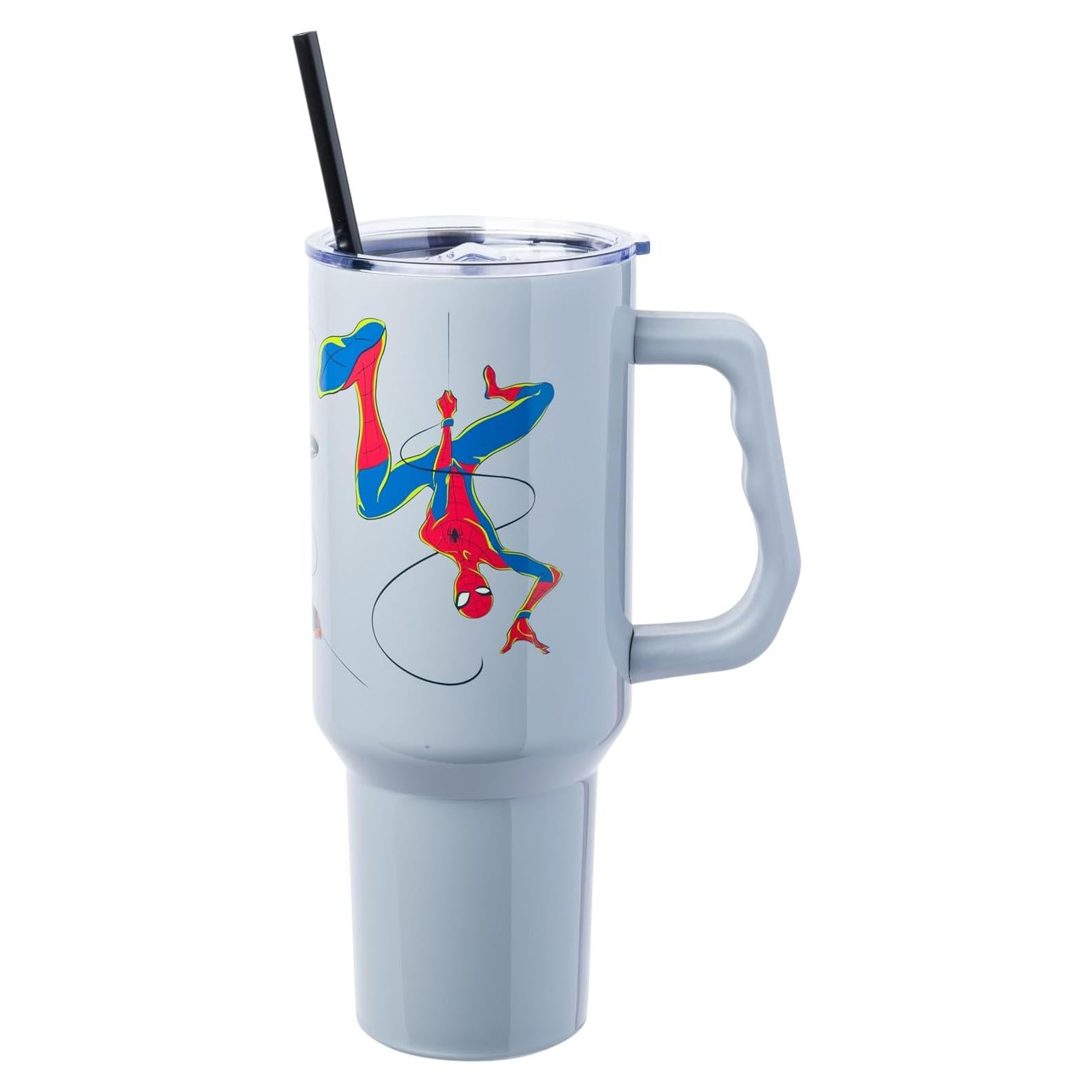 Vaso Acero Inoxidable Silver Buffalo 1.18L Spider-Man