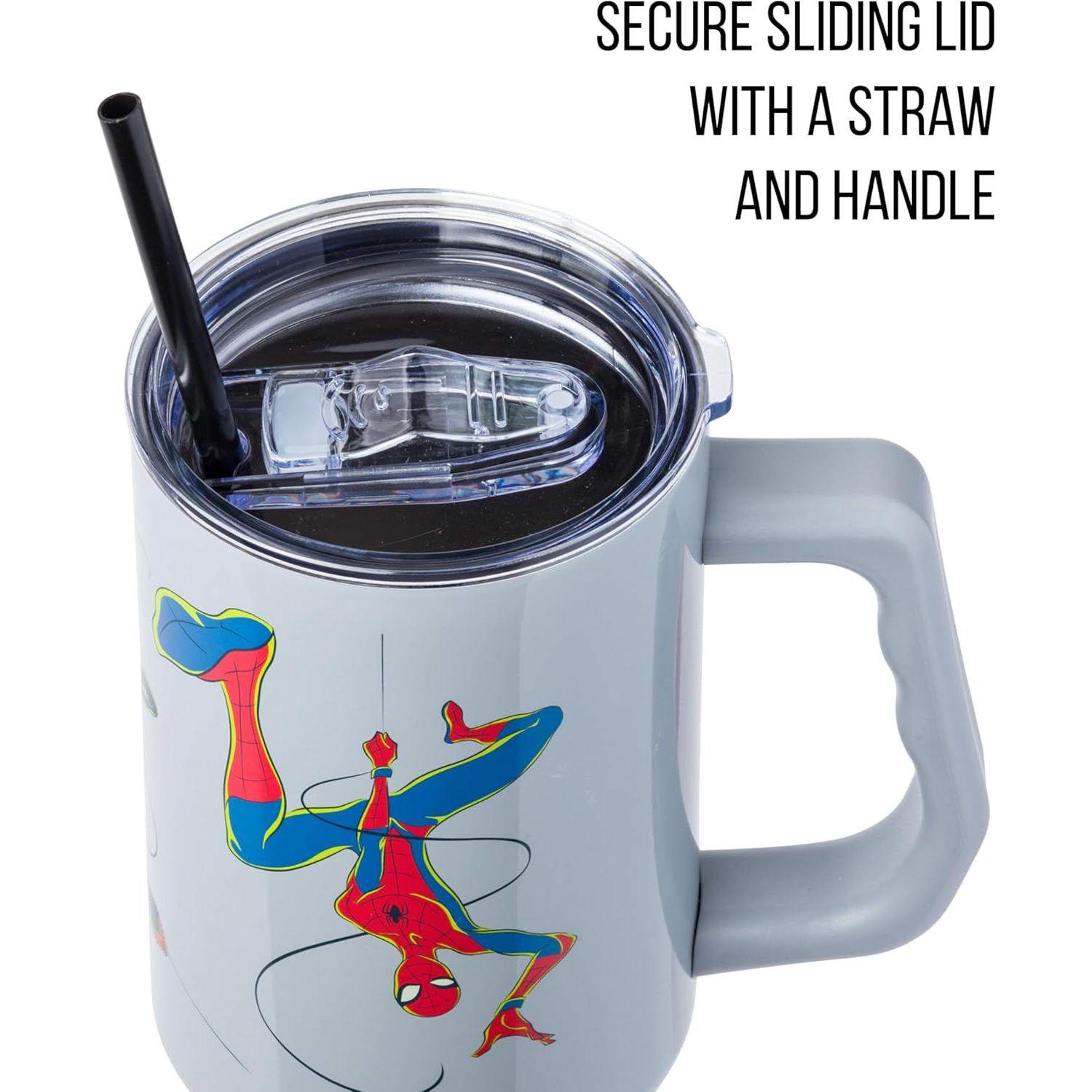 Vaso Acero Inoxidable Silver Buffalo 1.18L Spider-Man