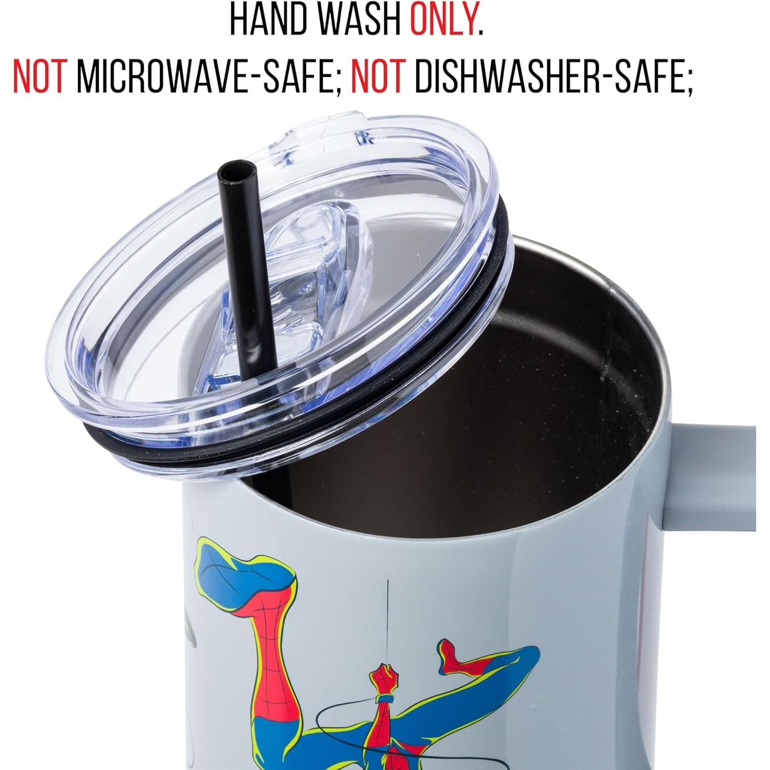 Vaso Acero Inoxidable Silver Buffalo 1.18L Spider-Man