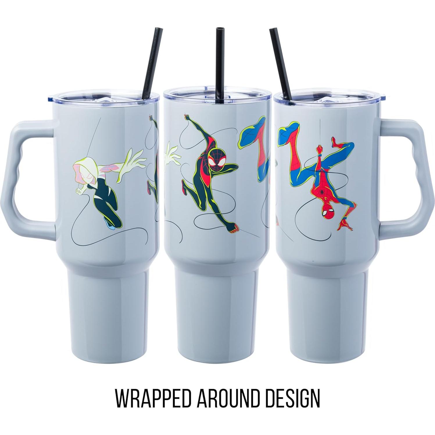 Vaso Acero Inoxidable Silver Buffalo 1.18L Spider-Man